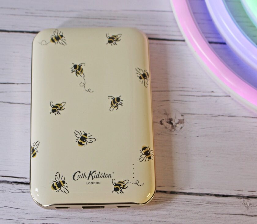 VQ Cath Kidston - Power Bank 5,000mAh in Bees print £19.99